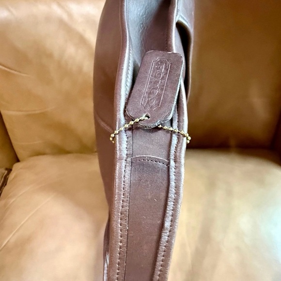 Vintage Coach Ergo 9033 Mahogany Leather Bag - Picture 6 of 7